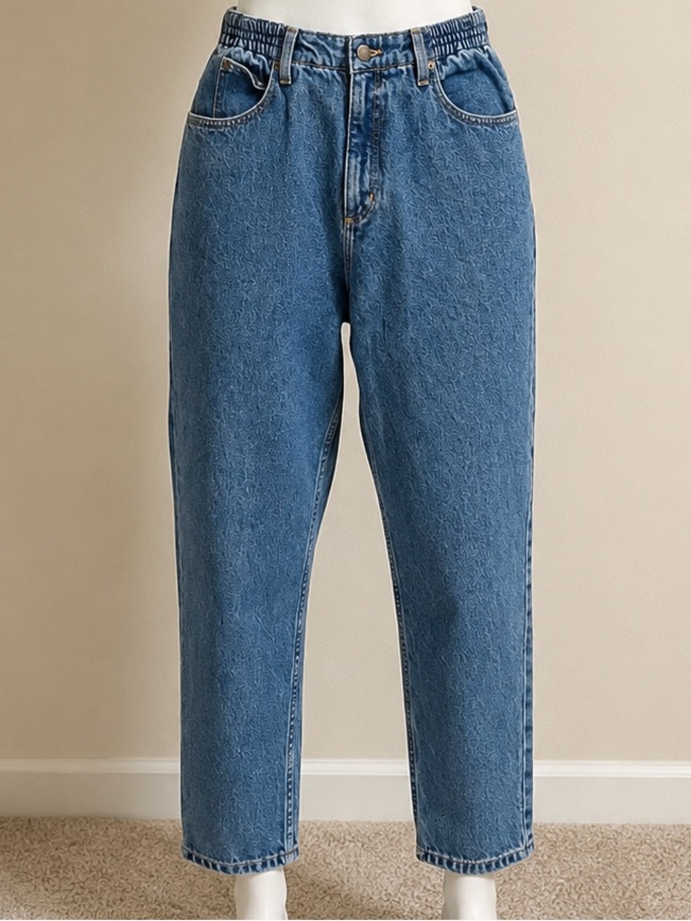 L.L.Bean Original Fit Relaxed Jeans Women’s 12 Petite Blue 100% Cotton